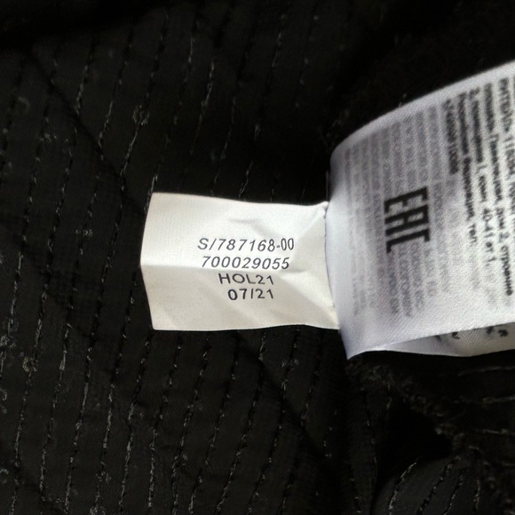 Banana Republic Black Sequin Striped Pleated Midi Skirt Size XS NWT - Picture 11 of 11